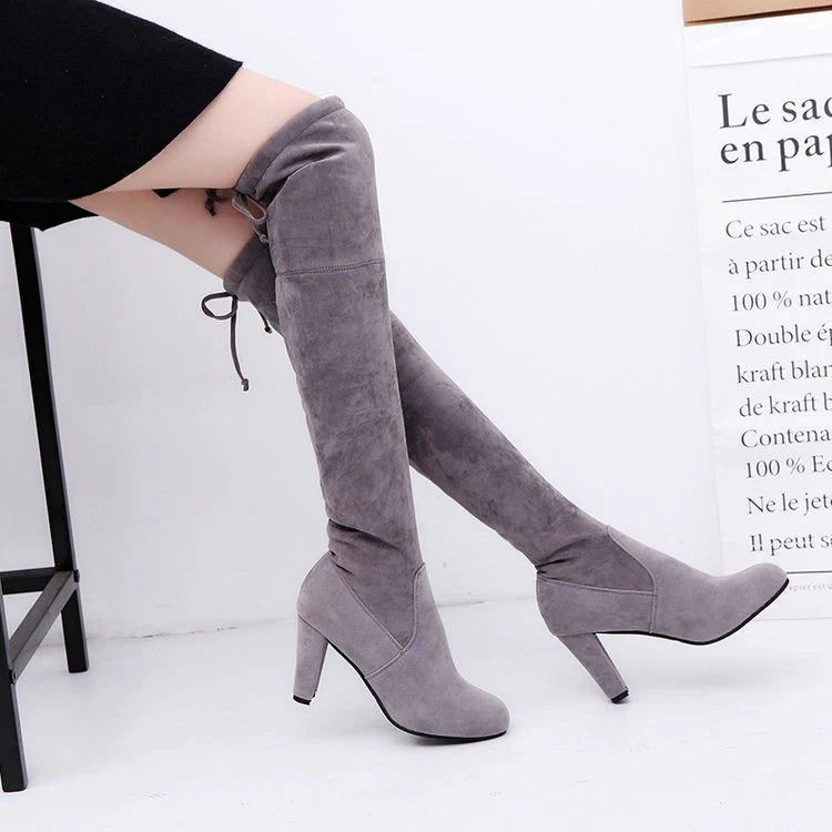 MADDIE - Botas de tacón alto