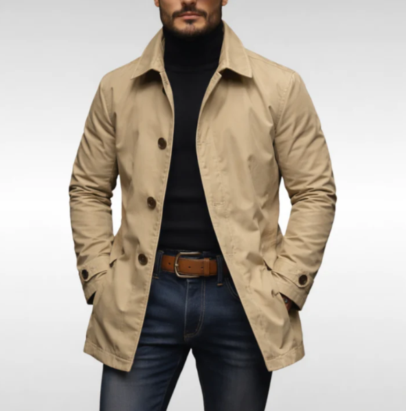 PEDRO - Abrigo elegante para hombre