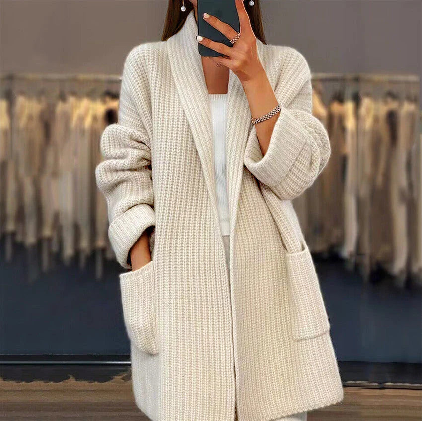 CLAUDIA - Chaqueta de punto suave para mujer