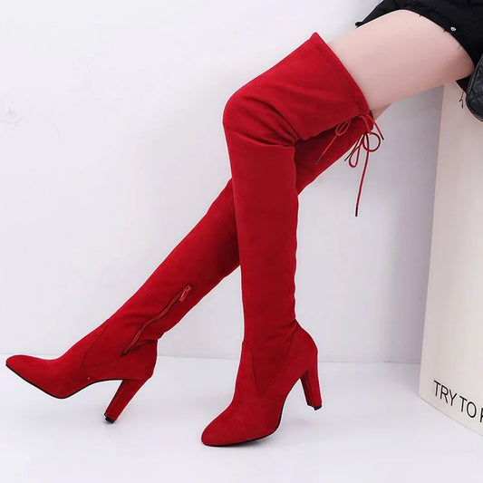MADDIE - Botas de tacón alto